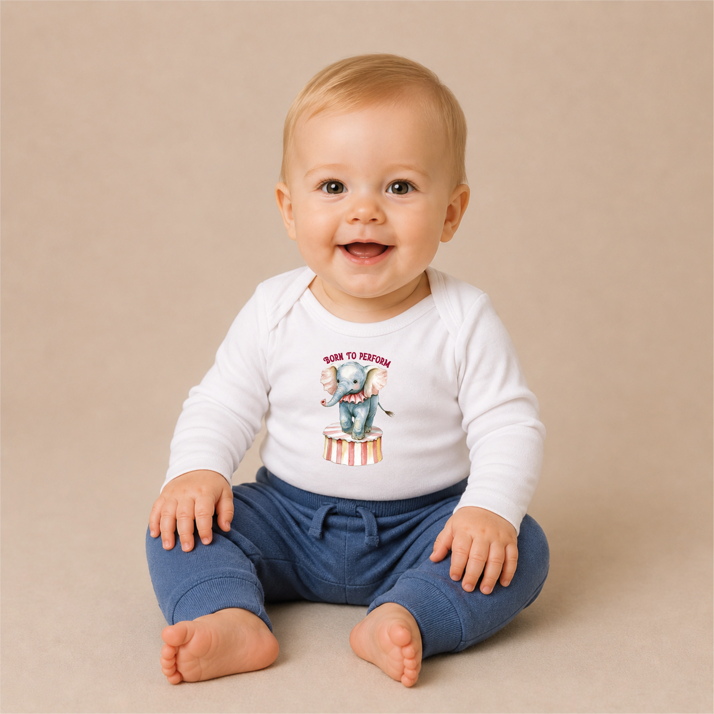 Born to Perform – Bügelbild