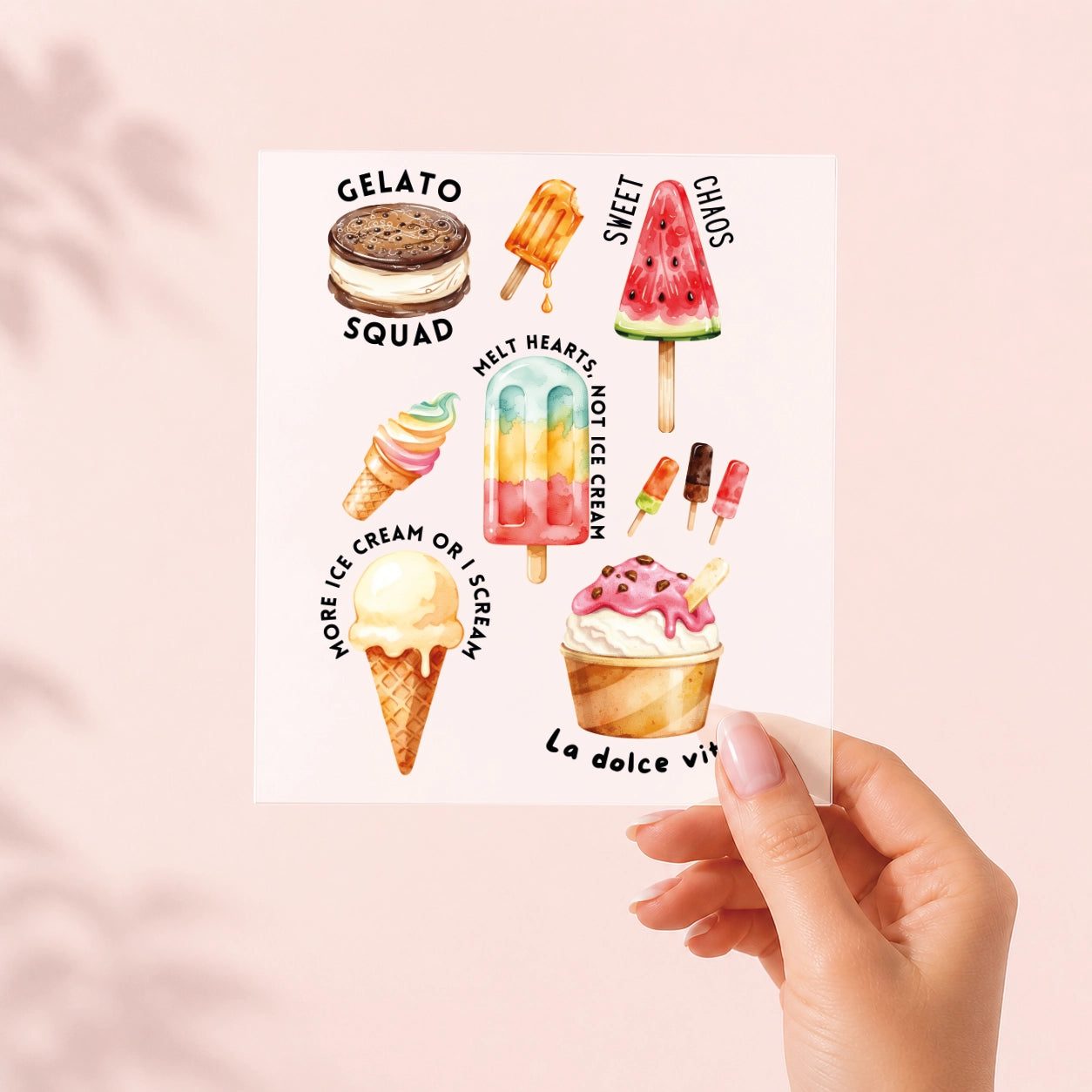 Gelato Lover – Motivbogen