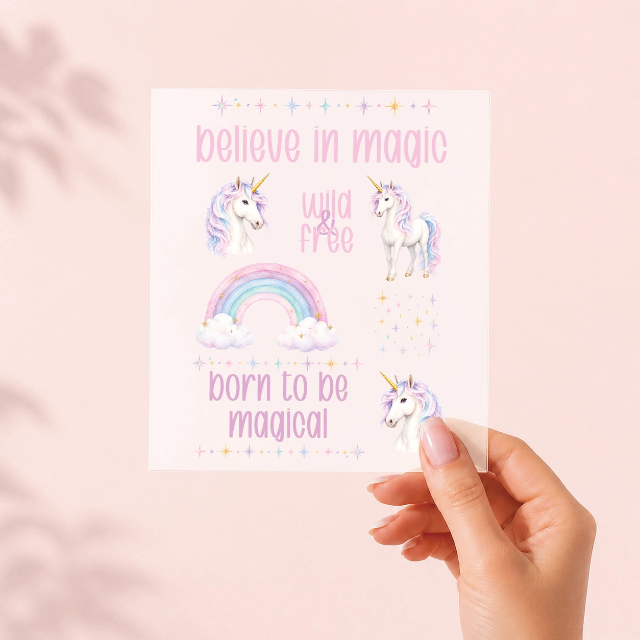 Unicorn Magic – Motivbogen