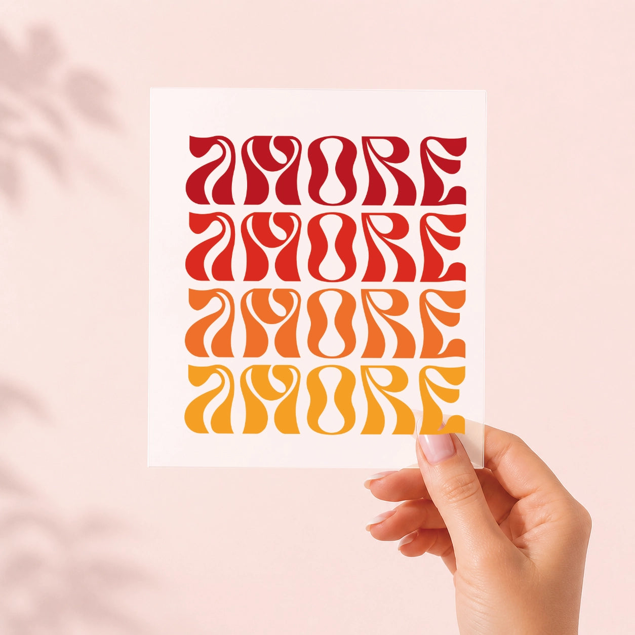 Amore Amore – Bügelbild