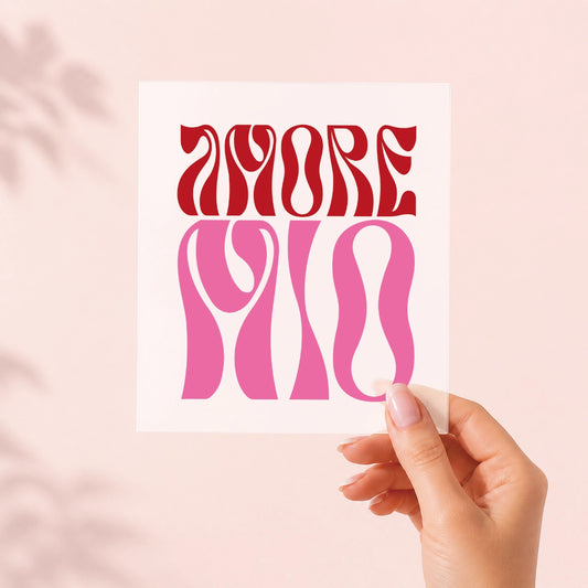 Amore Mio – Bügelbild