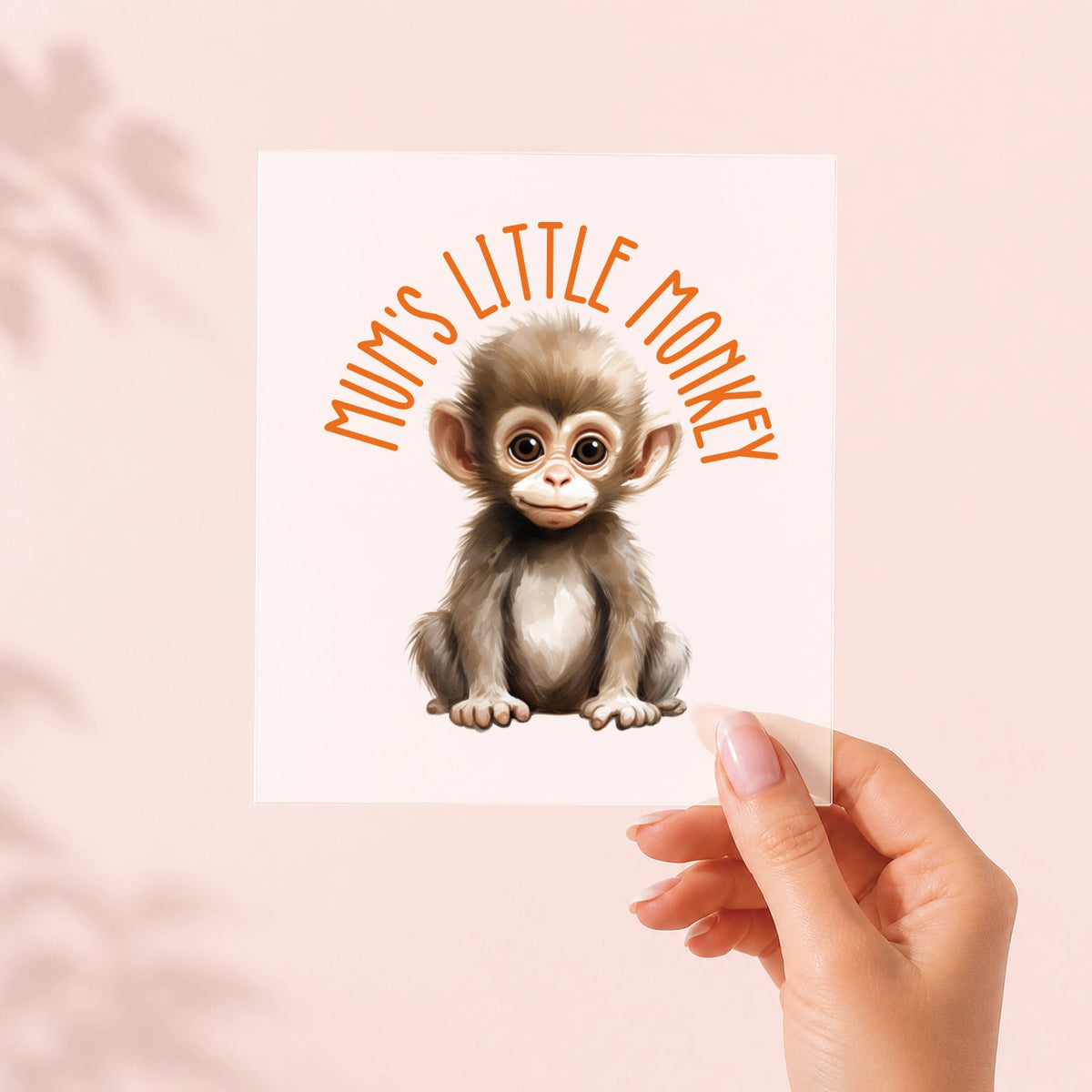 Little Monkey - Bügelbild