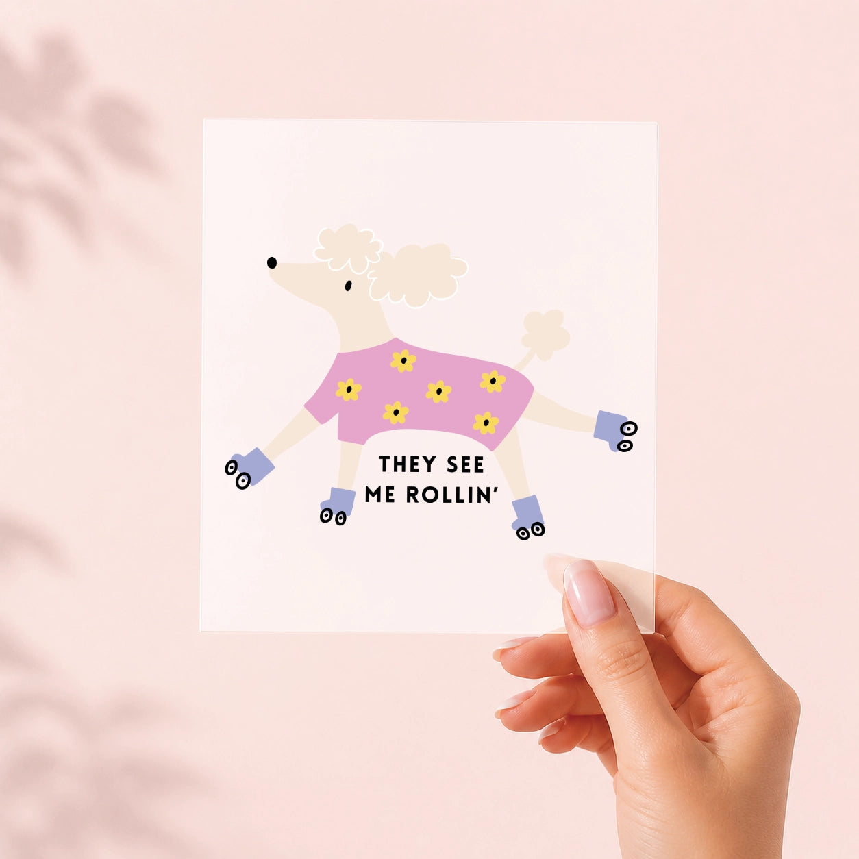 Keep Rollin' – Bügelbild